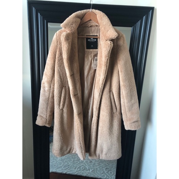 Hollister Jackets & Blazers - Hollister Cozy Coat fuzzy blogger jacket